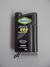 YACCO MVX 500 4T SAE 10W-40 - 2 ltr. Dose