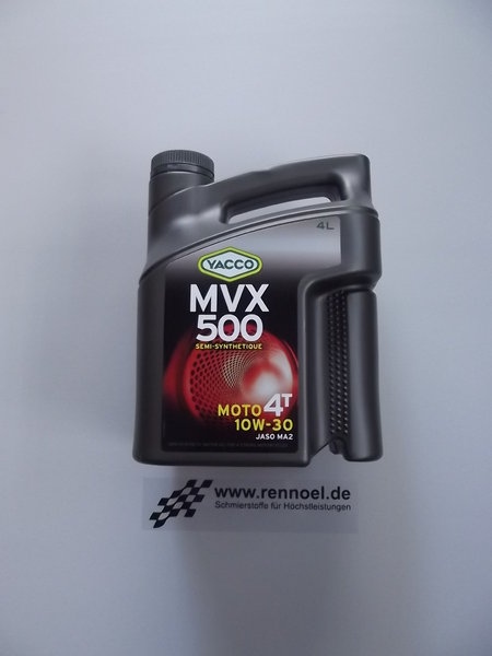 YACCO MVX 500 4T SAE 10W-30  -   4 ltr. Kan.